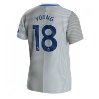 Everton Ashley Young #18 3rd trikot 2023-24 Kurzarm